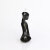 Fabulicious CUPID-440 Sandalettes Faux Leather Rhinestones Black EU-39 / US-9