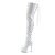 Pleaser DELIGHT-3063 White Stretch Patent/White EU-38 / US-8