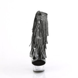 Pleaser DELIGHT-1017RSF Platform Ankle Boots Clear...