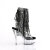 Pleaser DELIGHT-1017RSF Platform Ankle Boots Clear Rhinestones Black EU-36 / US-6