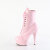 Pleaser DELIGHT-1020 Platform Ankle Boots Patent Pink EU-37 / US-7