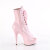 Pleaser DELIGHT-1021 Platform Ankle Boots Patent Pink EU-35 / US-5