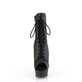 Pleaser DELIGHT-1021 Platform Ankle Boots Faux Leather...