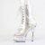 Pleaser DELIGHT-1021C Platform Ankle Boots Clear EU-36 / US-6