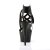 Pleaser DELIGHT-600-14 Black Faux Leather/ Black EU-42 / US-12