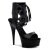 Pleaser DELIGHT-600-14 Black Faux Leather/ Black EU-35 / US-5