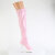 Pleaser DELIGHT-3029 Platform Overknee Boots Patent Pink EU-38 / US-8