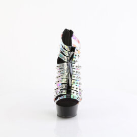 Pleaser DELIGHT-600-9 Platform Ankle Boots Patent...