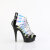 Pleaser DELIGHT-600-9 Platform Ankle Boots Patent Hologram Multicolored EU-40 / US-10