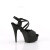 Pleaser DELIGHT-624-1 Platform Sandalettes Faux Leather Black EU-36 / US-6