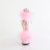 Pleaser DELIGHT-624F Platform Sandalettes Clear Pink EU-40 / US-10