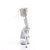 Pleaser DELIGHT-624RS Platform Sandalettes Clear Rhinestones Transparent Silver EU-36 / US-6
