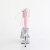 Pleaser DELIGHT-624RS Platform Sandalettes Clear Rhinestones Silver EU-42 / US-12