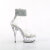 Pleaser DELIGHT-624RS-02 Platform Sandalettes Clear Rhinestones Transparent EU-38 / US-8