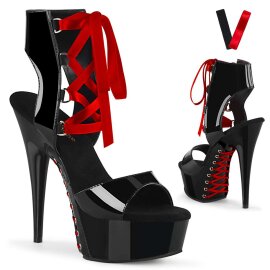 Pleaser DELIGHT-600-14FH Black Patent/Black EU-36 / US-6