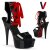 Pleaser DELIGHT-600-14FH Black Patent/Black EU-36 / US-6