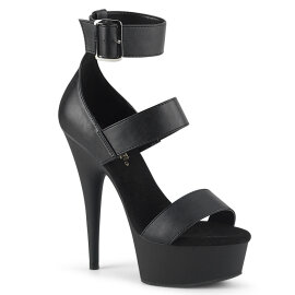 Pleaser DELIGHT-629 Platform Sandalettes Faux Leather...