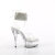 Pleaser DELIGHT-691-2RS Platform Sandalettes Clear Rhinestones Transparent EU-36 / US-6