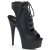 Pleaser DELIGHT-600-20 Black Faux Leather/Black Matte EU-35 / US-5
