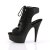 Pleaser DELIGHT-600-20 Black Faux Leather/Black Matte EU-35 / US-5