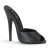 Devious DOMINA-101 Mules Faux Leather Black EU-35 / US-5