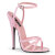 Devious DOMINA-108 Sandalettes Patent Baby Pink EU-38 / US-8