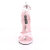 Devious DOMINA-108 Sandalettes Patent Baby Pink EU-38 / US-8