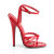 Devious DOMINA-108 Sandalettes Patent Red EU-38 / US-8