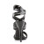 Devious DOMINA-119 Sandalettes Patent Black EU-43 / US-13