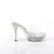 Fabulicious ELEGANT-401 Platform Mules Clear EU-35 / US-5