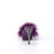 Fabulicious ELEGANT-401F Platform Mules Faux Leather Purple EU-39 / US-9