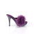 Fabulicious ELEGANT-401F Platform Mules Faux Leather Purple EU-39 / US-9