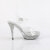Fabulicious ELEGANT-408 Platform Sandalettes Clear Rhinestones Transparent EU-38 / US-8