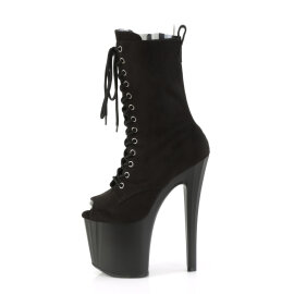 Pleaser ENCHANT-1041FS Platform Ankle Boots Faux Leather Black EU-35 / US-5