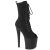 Pleaser ENCHANT-1041FS Platform Ankle Boots Faux Leather Black EU-38 / US-8