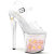 Pleaser ENCHANT-708AQUA-01 Platform Sandalettes Clear EU-37 / US-7