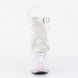 Pleaser ENCHANT-708AQUA-01 Platform Sandalettes Clear...