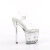 Pleaser ENCHANT-708AQUA-02 Platform Sandalettes Clear EU-35 / US-5