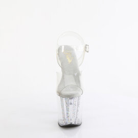 Pleaser ENCHANT-708AQUA-04 Platform Sandalettes Clear...