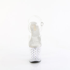 Pleaser ENCHANT-708RS Platform Sandalettes Clear...