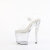 Pleaser ENCHANT-708RS Platform Sandalettes Clear Rhinestones Transparent EU-38 / US-8