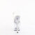 Pleaser ENCHANT-708RS Platform Sandalettes Clear Rhinestones Transparent EU-38 / US-8