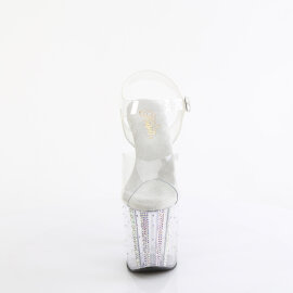 Pleaser ENCHANT-708RS-01 Platform Sandalettes Clear...