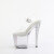 Pleaser ENCHANT-708RS-01 Platform Sandalettes Clear Rhinestones Transparent EU-38 / US-8