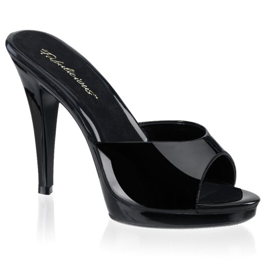Fabulicious FLAIR-401-2 Mules Black EU-43 / US-13
