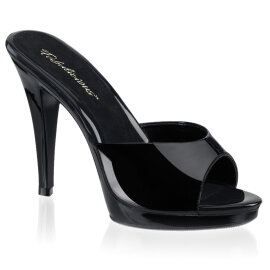 Fabulicious FLAIR-401-2 Mules Black EU-43 / US-13