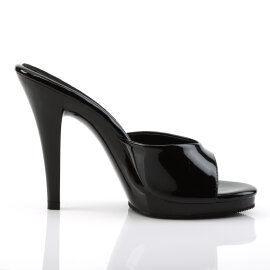 Fabulicious FLAIR-401-2 Mules Black EU-43 / US-13