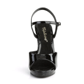 Fabulicious FLAIR-409 Sandalettes Patent Black EU-43 / US-13