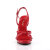Fabulicious FLAIR-436 Sandalettes Patent Red EU-38 / US-8