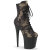 Pleaser FLAMINGO-1020CM Platform Ankle Boots Mesh Green EU-38 / US-8